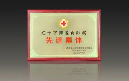 大華股份被授予“省紅十字博愛(ài)貢獻(xiàn)獎(jiǎng)先進(jìn)集體”